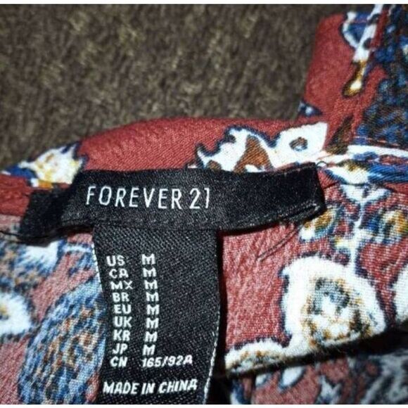 FOREVER 21 COLD SHOULDER DRESS SZ.M EUC. - Picture 8 of 9